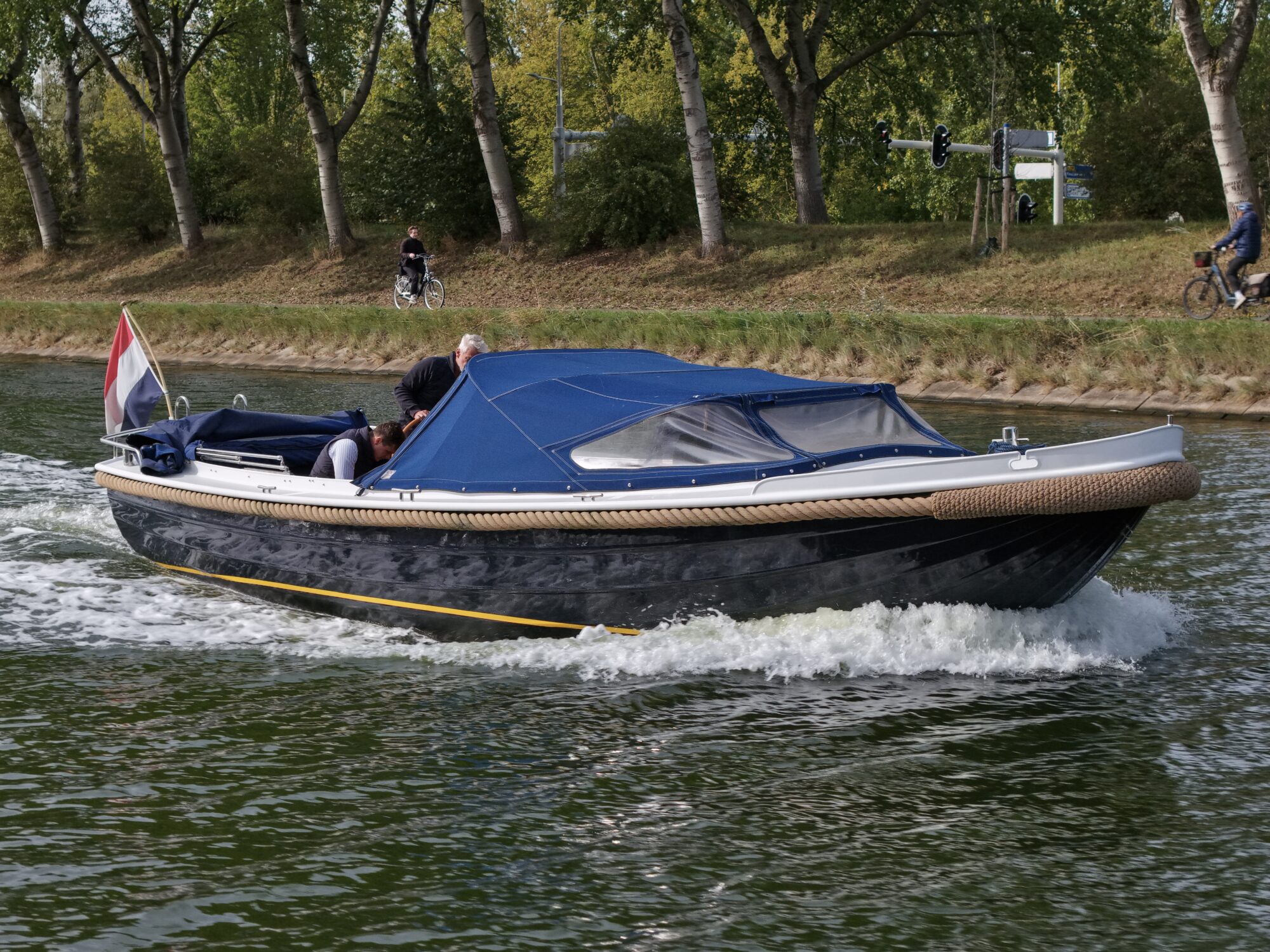 Motorboot Langenberg Borndiep vlet 9.30