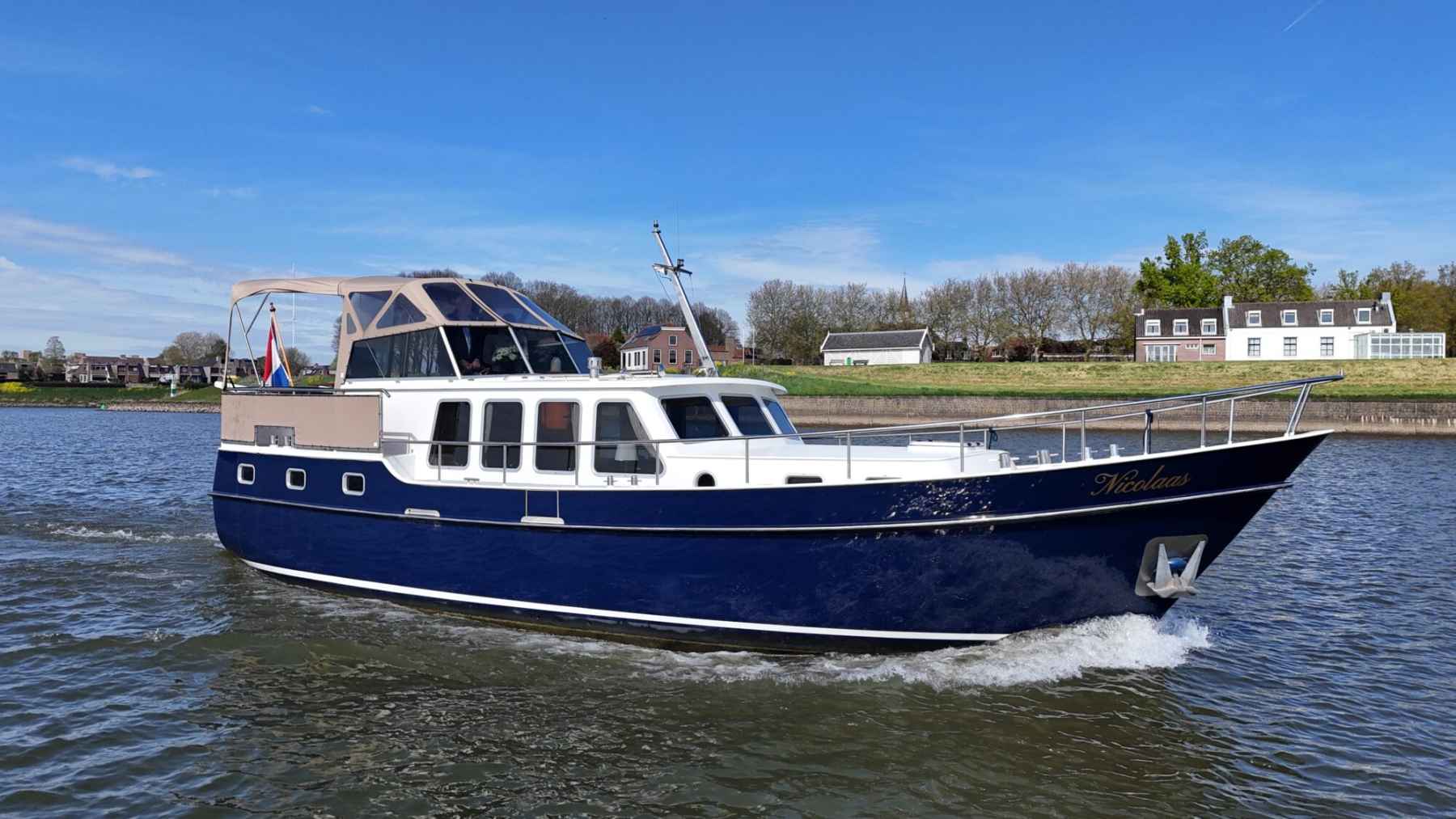 Motorboot Flevo Kotter 12.50 AK Cabrio