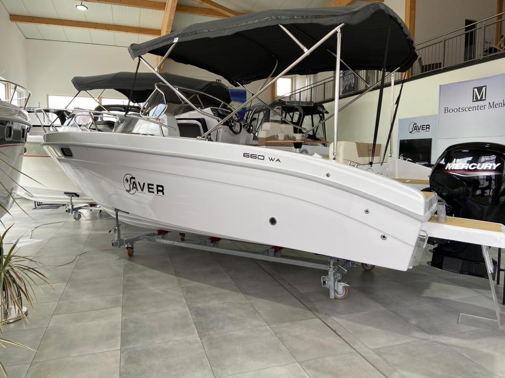 Motorboot Saver 660 WA mit Mercury F100EXLPT CT