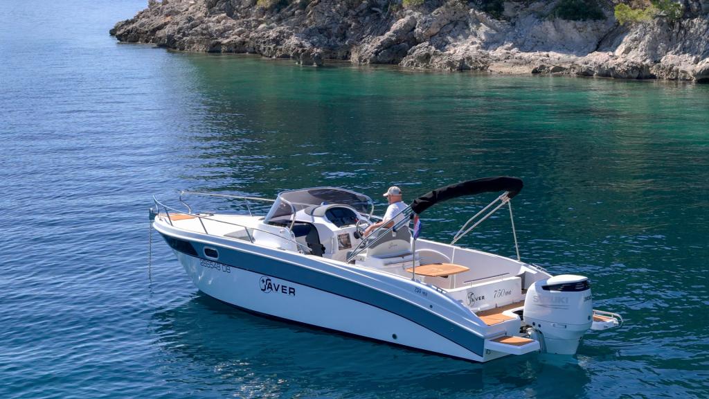 Motorboot Saver 750 W.A. mit Suzuki DF 250 APX