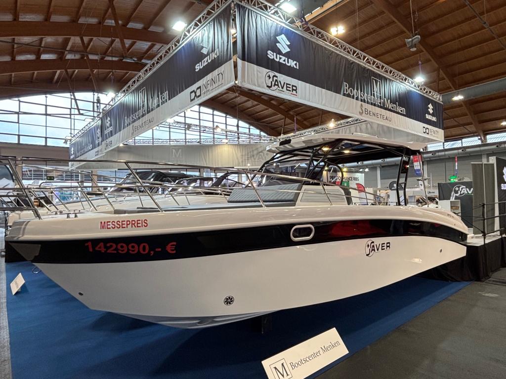 Motorboot Saver 870 WA mit 2x Suzuki DF200APX