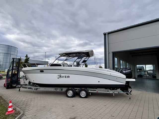 Motorboot Saver 870 WA mit 2x Suzuki DF200APX, Gebrauchtboot