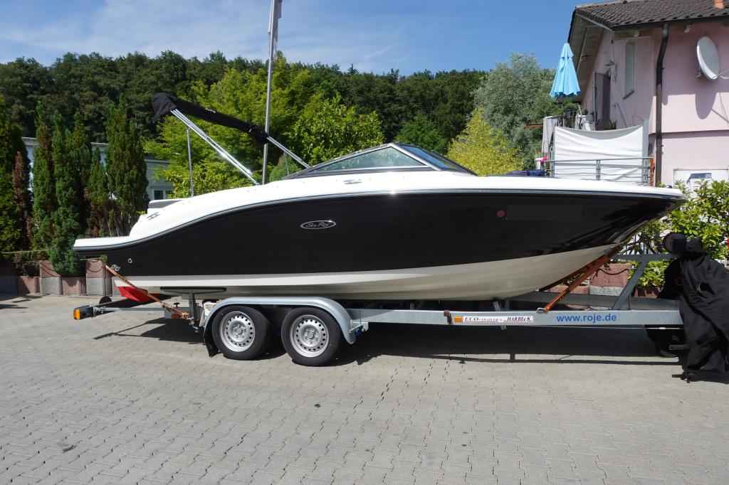 Motorboot Sea Ray 190 SPXE & Trailer (RESERVIERT)