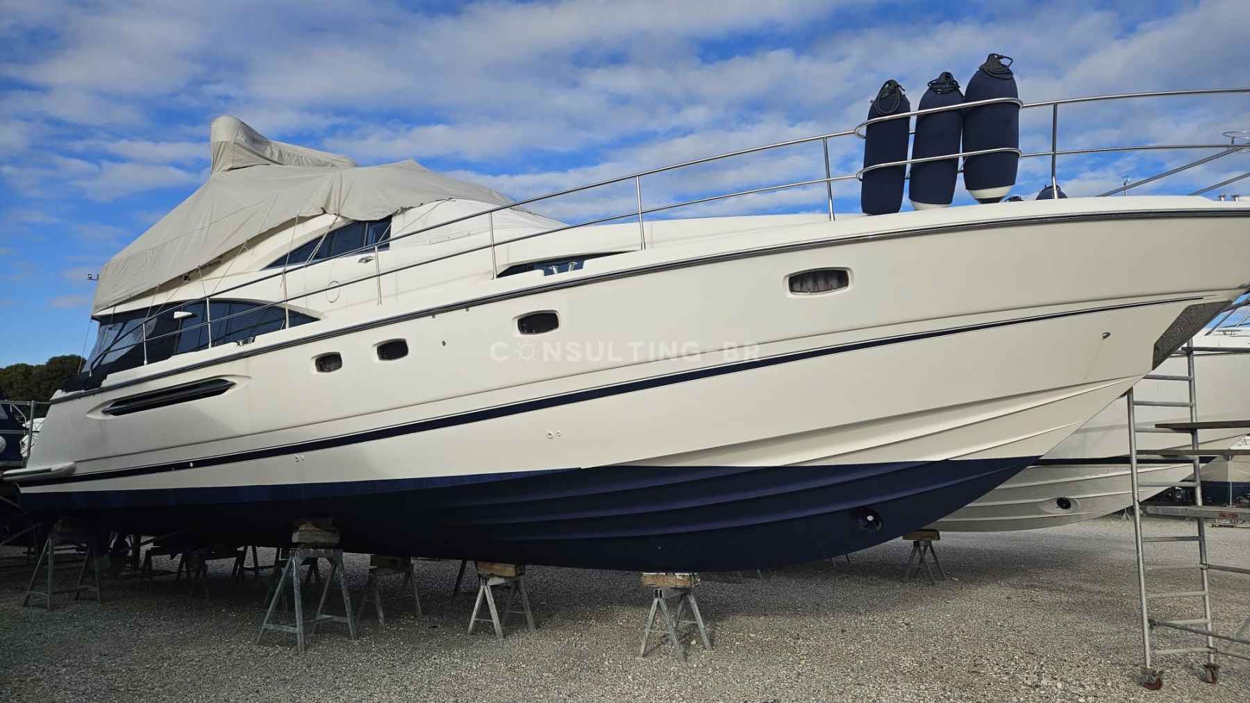 Motorboot Fairline Squadron 58