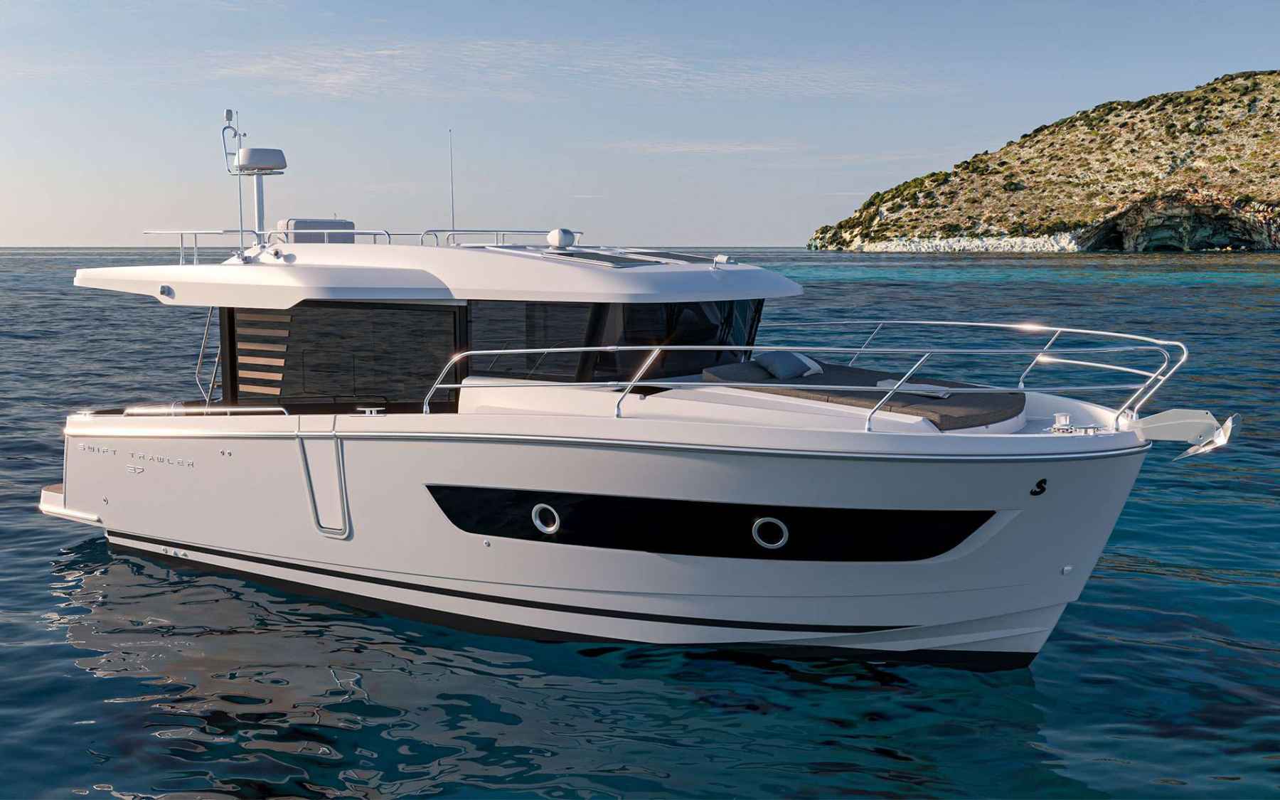 Motorboot Beneteau Swift Trawler 37 Sedan
